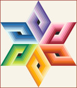 Load image into Gallery viewer, Galactic Vortex PDF Pattern
