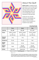 Load image into Gallery viewer, Galactic Vortex PDF Pattern
